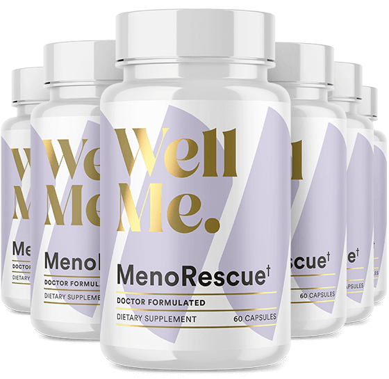 MenoRescue Menopause Support & Hormonal Wellness Supplement hero banner