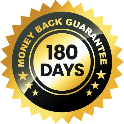 MenoRescue guarantee badge